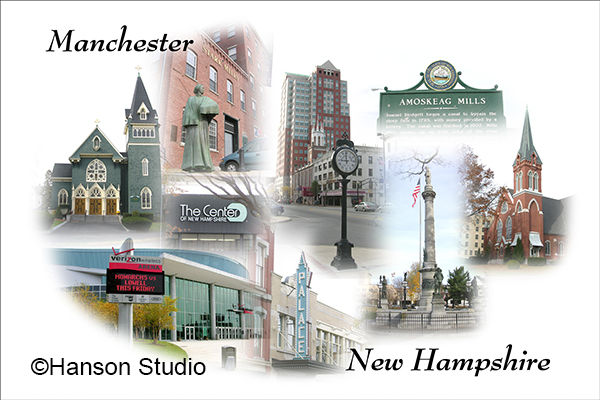 Manchester, NH - Collage